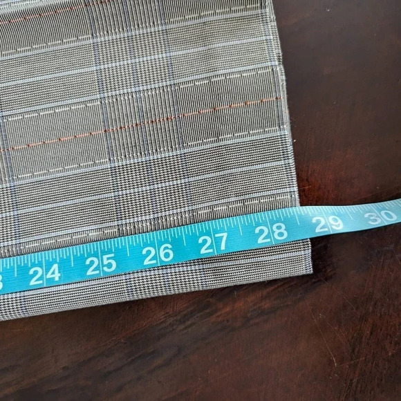 Worthington Petite Stretch Tan Tartan Plaid Trousers  Size 8P - Picture 9 of 9